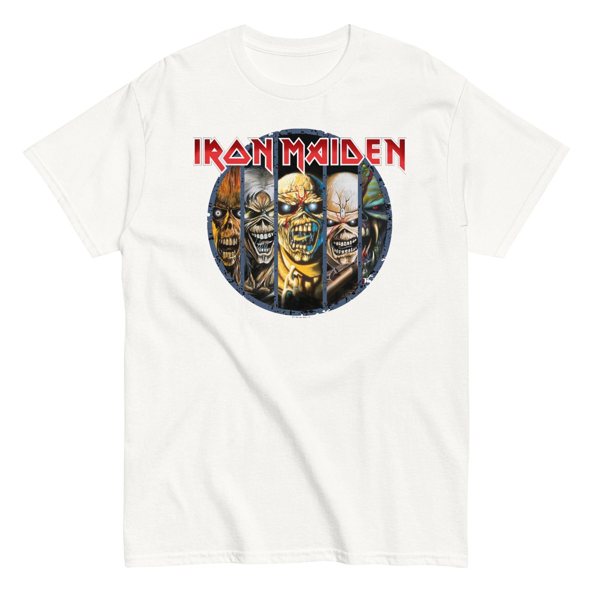 MerchMoment Iron Maiden - Eddies T-Shirt [Apparel] White