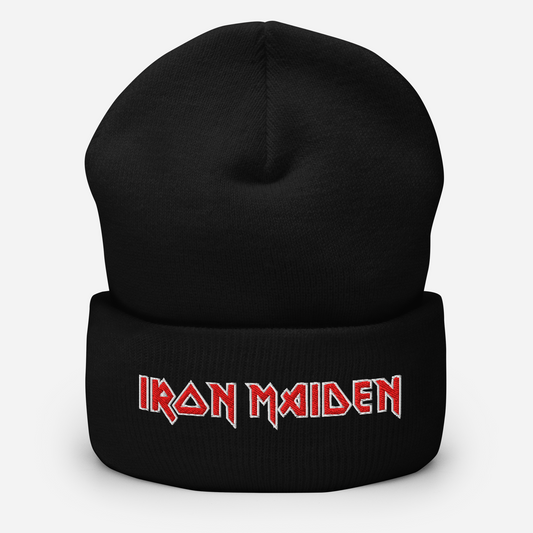 MerchMoment Iron Maiden Embroidered Beanie []