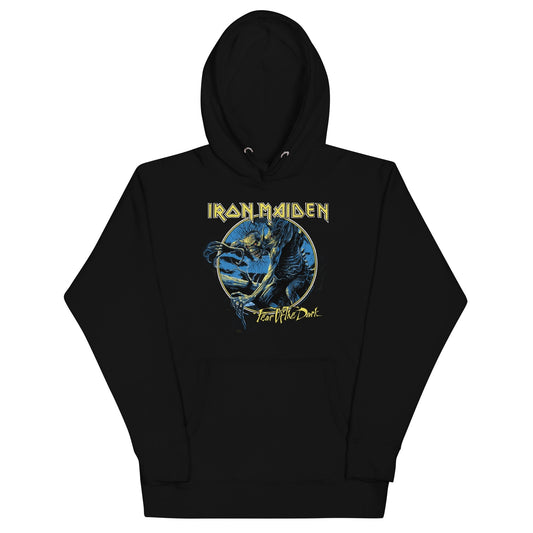 MERCHMOMENT Iron Maiden - Fear of the Dark Hoodie [Apparel] - Rock Band Apparel