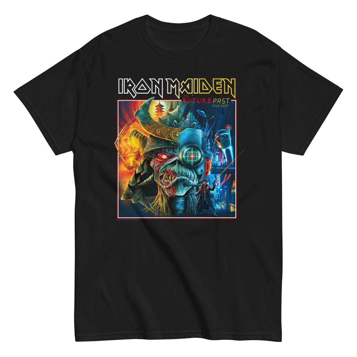 MERCHMOMENT Iron Maiden - Future Past T-Shirt [Apparel] - Rock Band Apparel