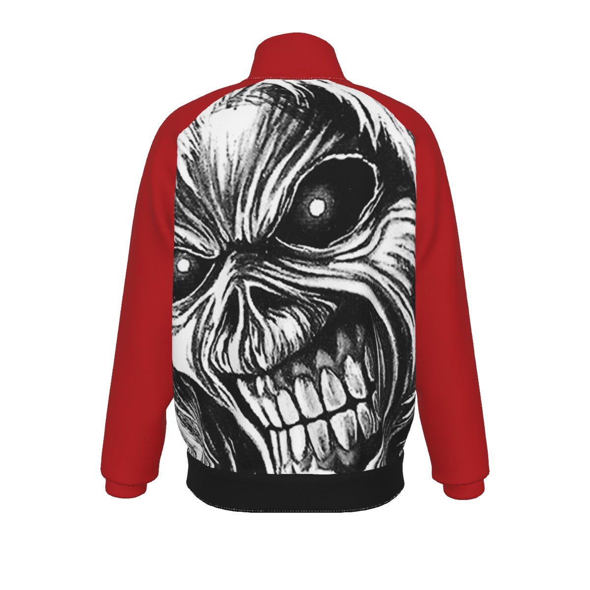 MERCHMOMENT Iron Maiden Giant Eddie Track Jacket [Jacket] - Rock Band Apparel