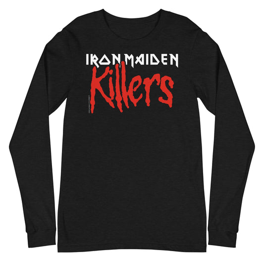 MerchMoment Iron Maiden - Killers Drip Long Sleeve T-Shirt [Apparel] Black