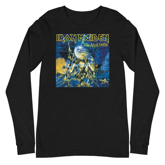 MERCHMOMENT Iron Maiden - Life After Death Long Sleeve T-Shirt [Apparel] - Rock Band Apparel