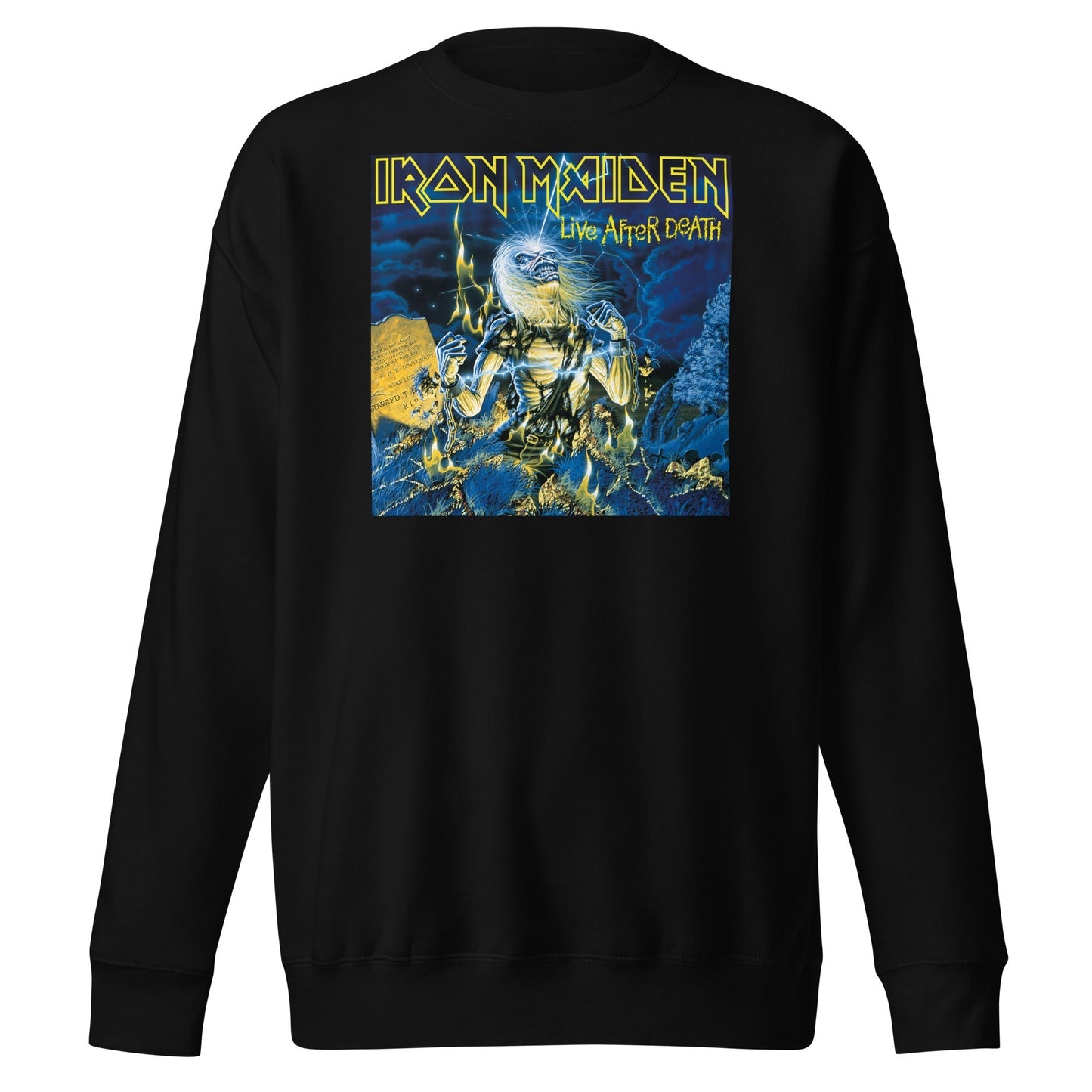 MERCHMOMENT Iron Maiden - Life After Death Sweatshirt [Apparel] - Rock Band Apparel