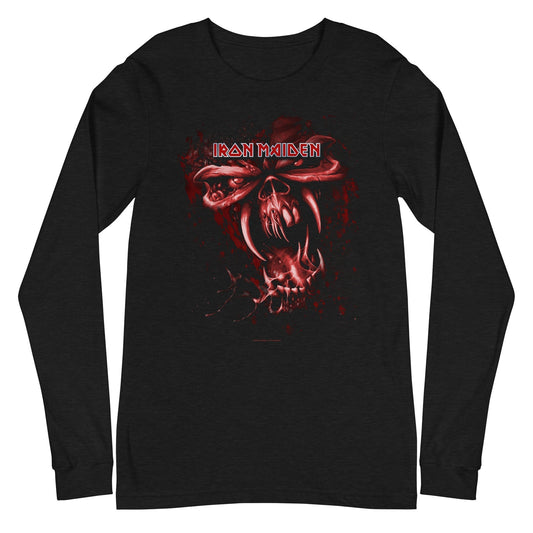 MERCHMOMENT Iron Maiden - Mouth of the Beast Long Sleeve T-Shirt [Apparel] - Rock Band Apparel