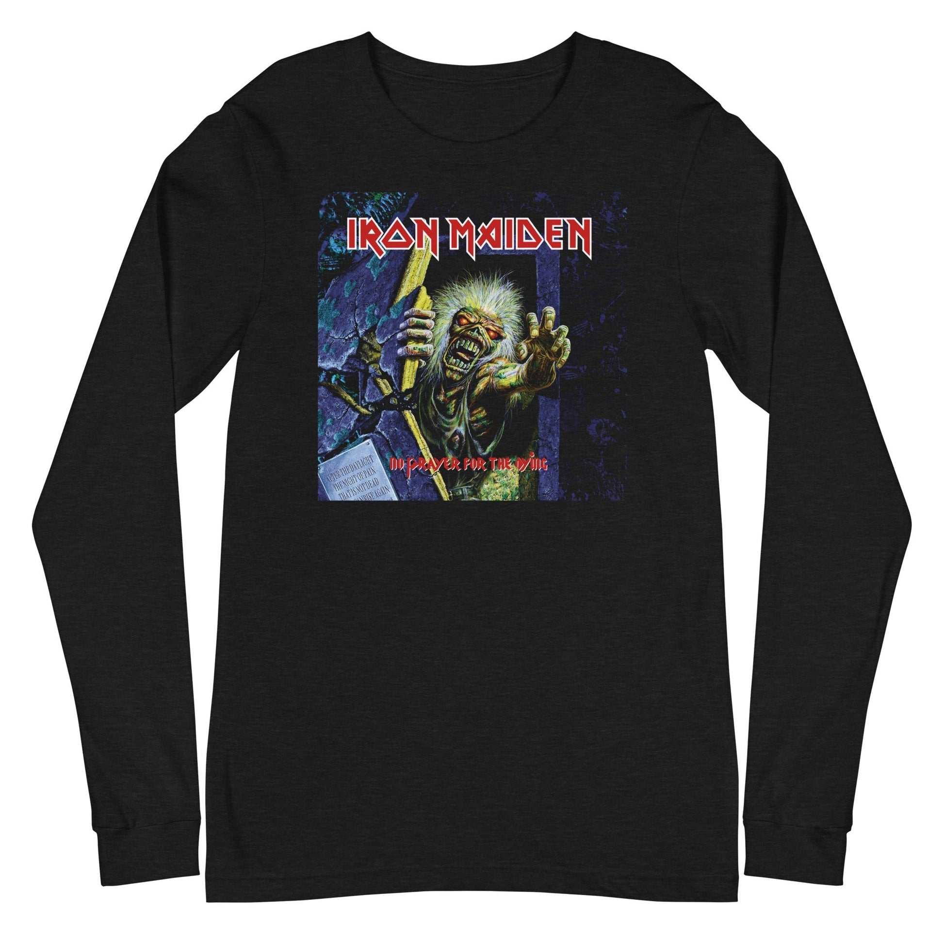 MerchMoment Iron Maiden - No Prayer for the Dying Long Sleeve T-Shirt [Apparel] Black