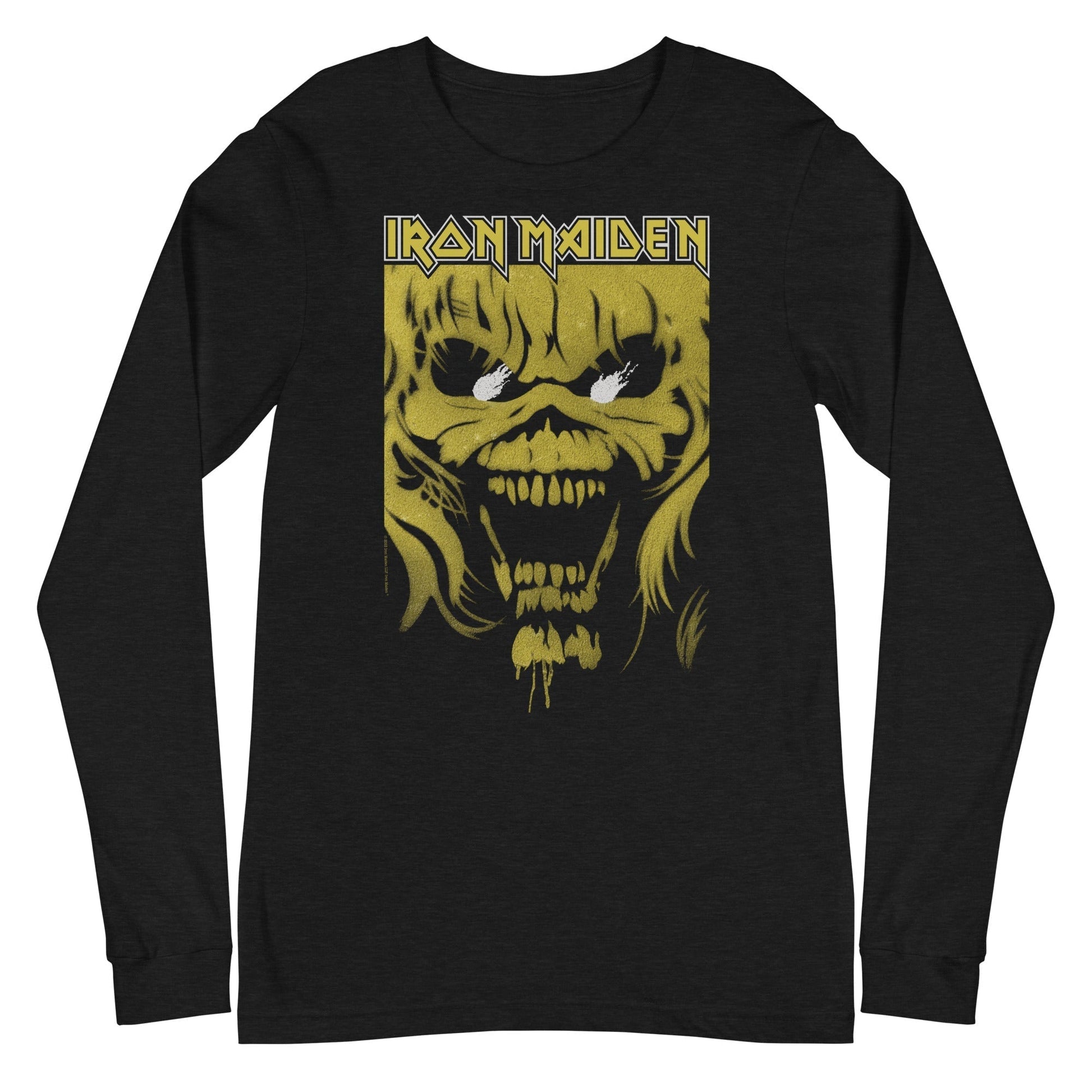 MERCHMOMENT Iron Maiden - Open Mouth Long Sleeve T-Shirt [Apparel] - Rock Band Apparel