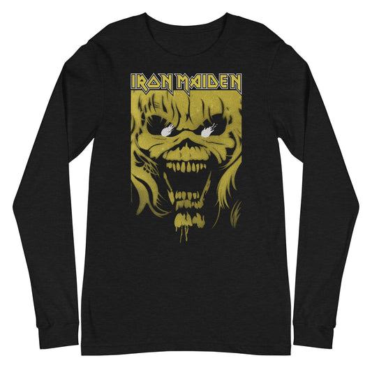 MERCHMOMENT Iron Maiden - Open Mouth Long Sleeve T-Shirt [Apparel] - Rock Band Apparel