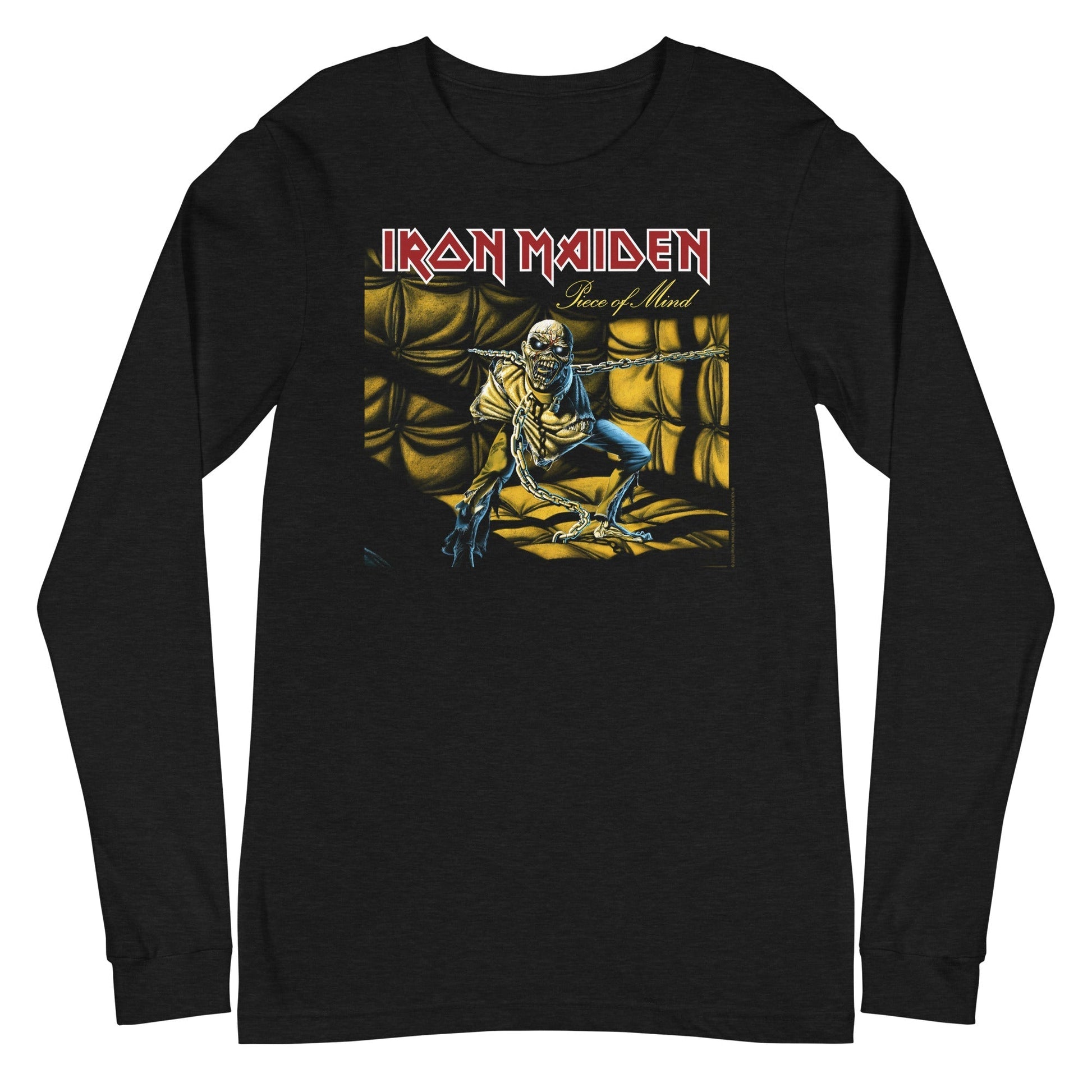 MerchMoment Iron Maiden - Padded Eddie Long Sleeve T-Shirt [Apparel] Black