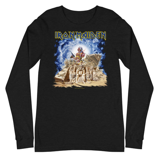 MerchMoment Iron Maiden - Pharoh Eddie Long Sleeve T-Shirt [Apparel] Black