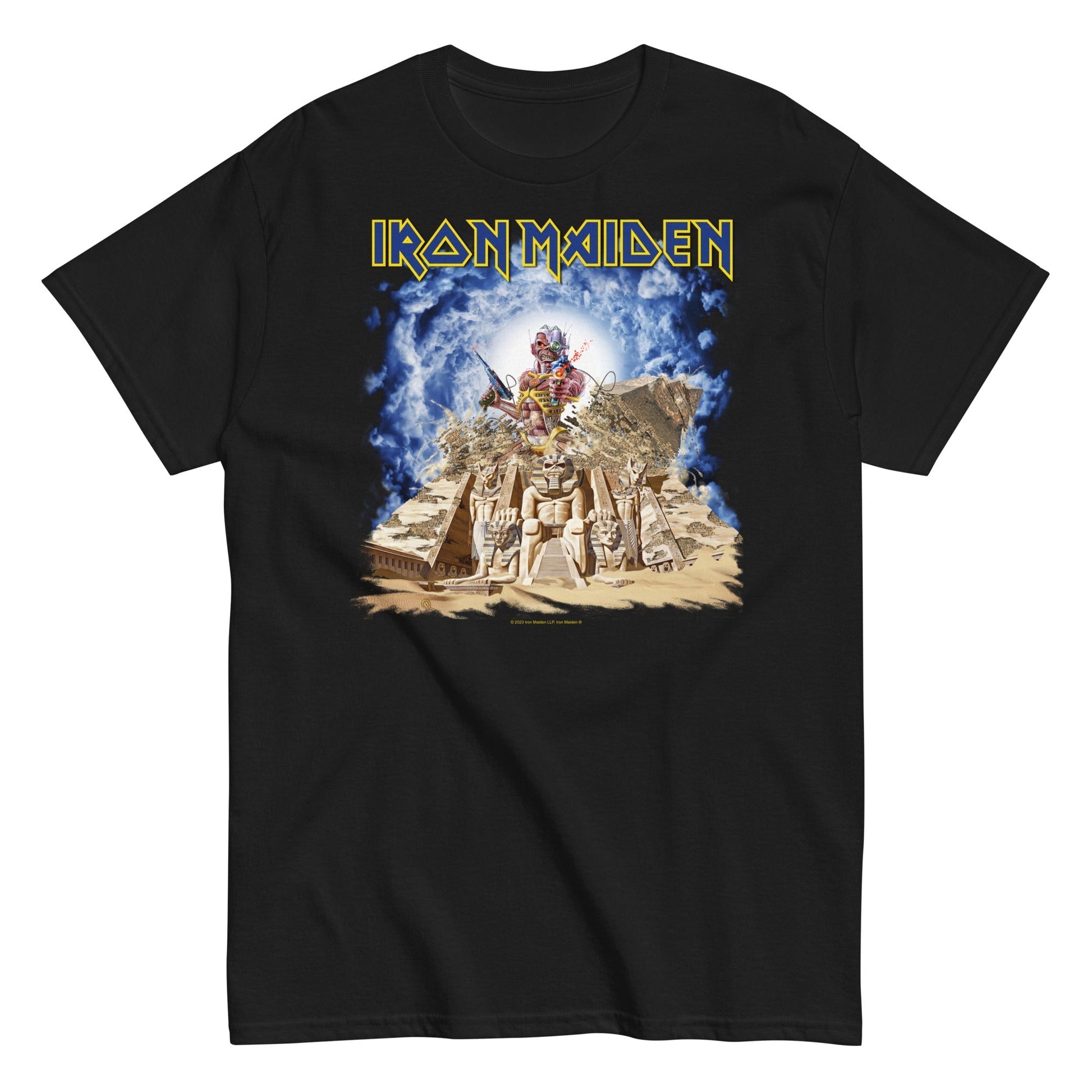 MerchMoment Iron Maiden - Pharoh Eddie T-Shirt [Apparel] Black