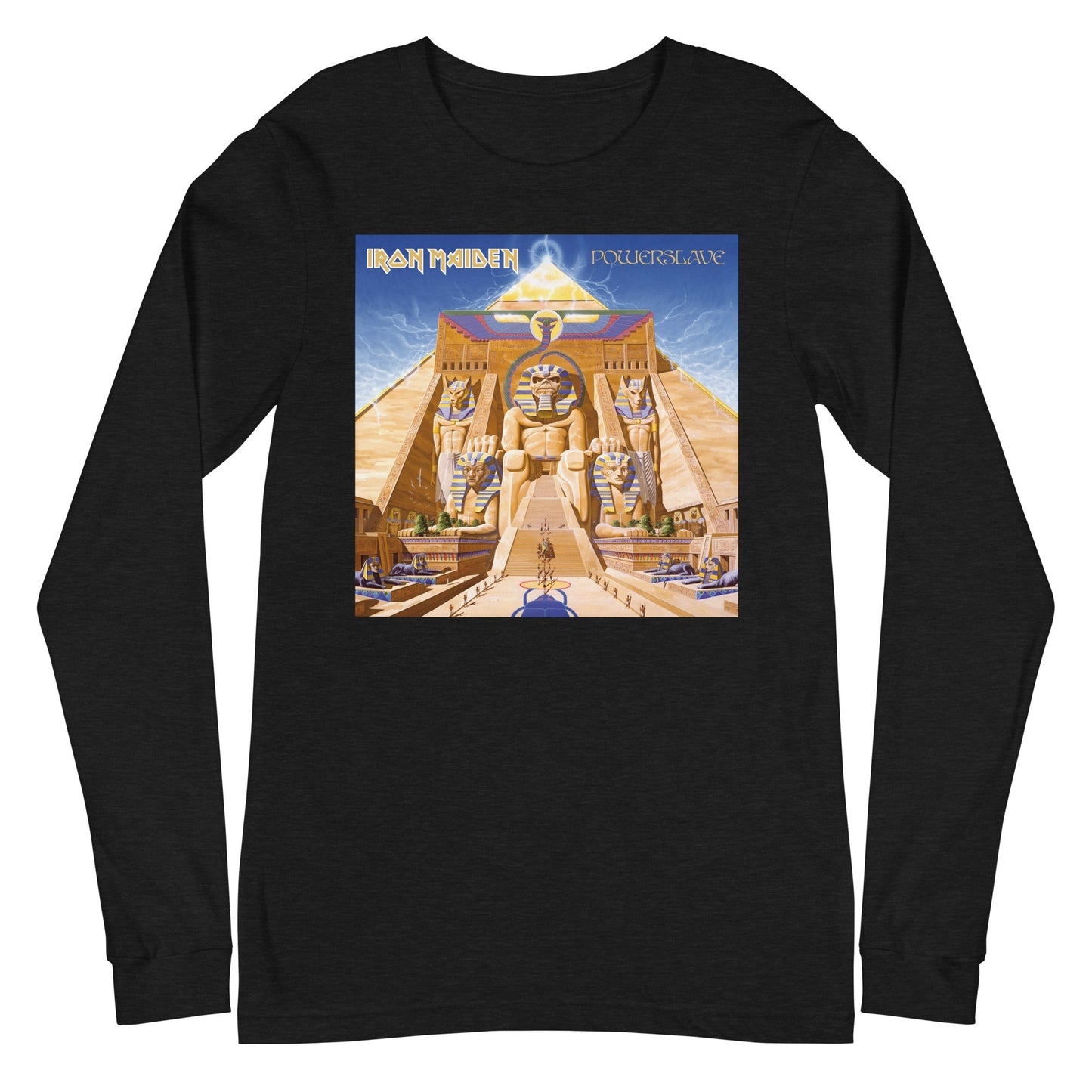 MERCHMOMENT Iron Maiden - Powerslave Long Sleeve T-Shirt [Apparel] - Rock Band Apparel