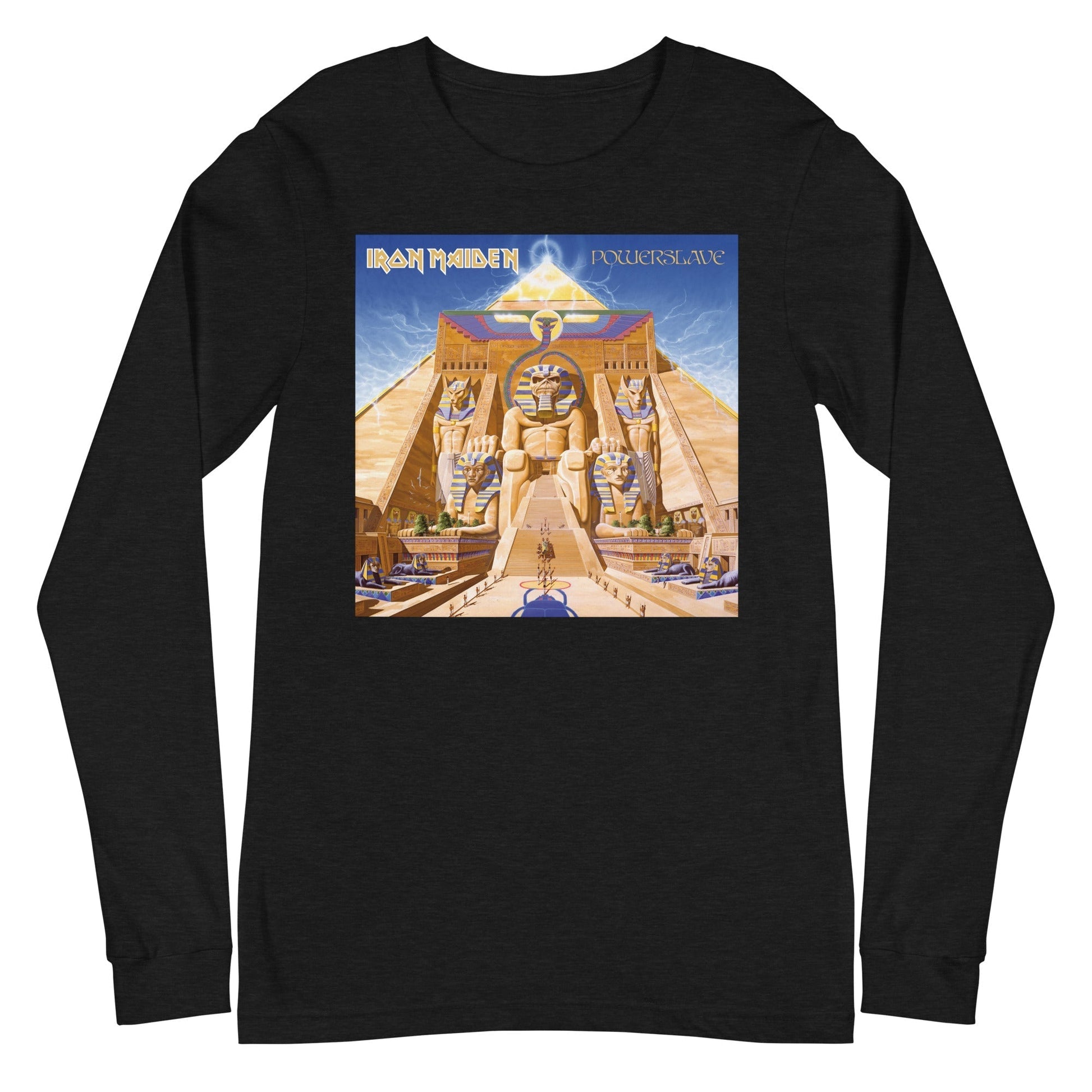 MERCHMOMENT Iron Maiden - Powerslave Long Sleeve T-Shirt [Apparel] - Rock Band Apparel