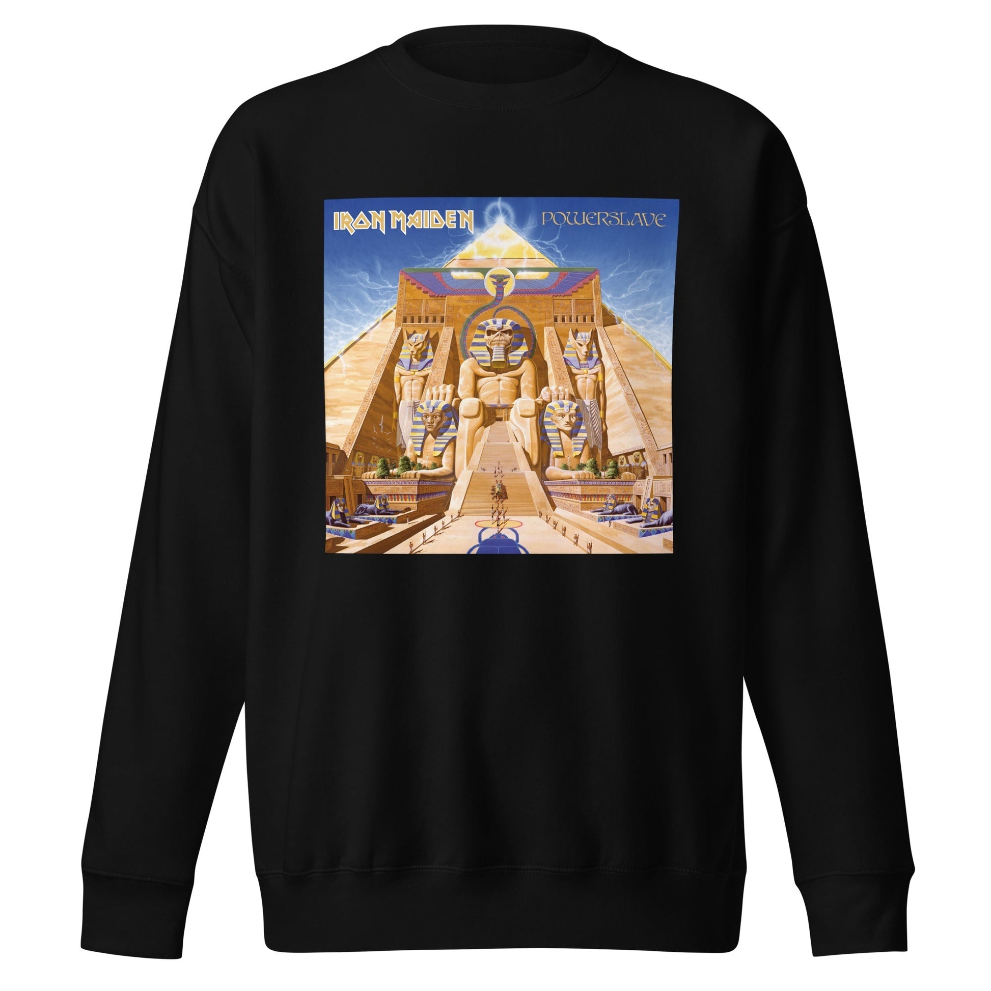 MERCHMOMENT Iron Maiden - Powerslave Sweatshirt [Apparel] - Rock Band Apparel