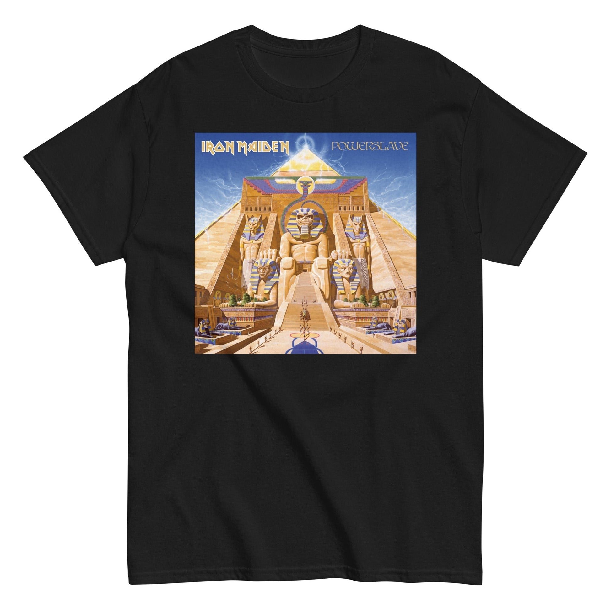 MerchMoment Iron Maiden - Powerslave T-Shirt [Apparel] Black