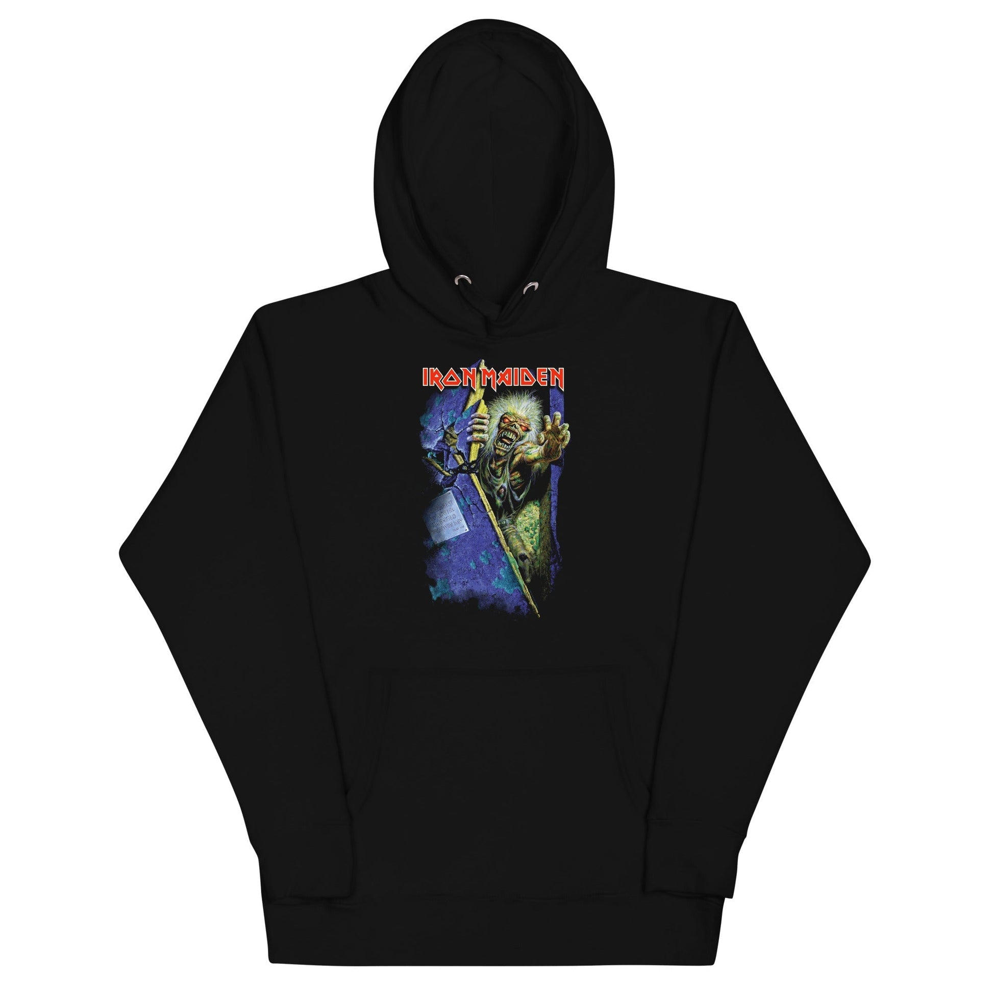 MERCHMOMENT Iron Maiden - Reaching Eddie Hoodie [Apparel] - Rock Band Apparel