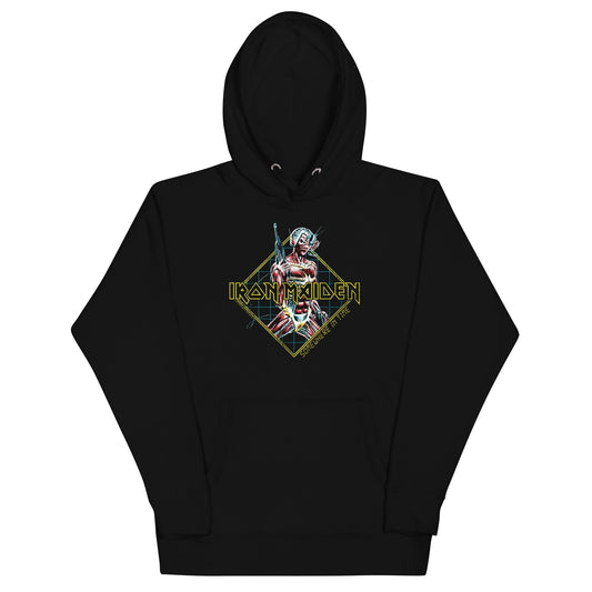 MerchMoment Iron Maiden - Rhombus Hoodie [Apparel] Black