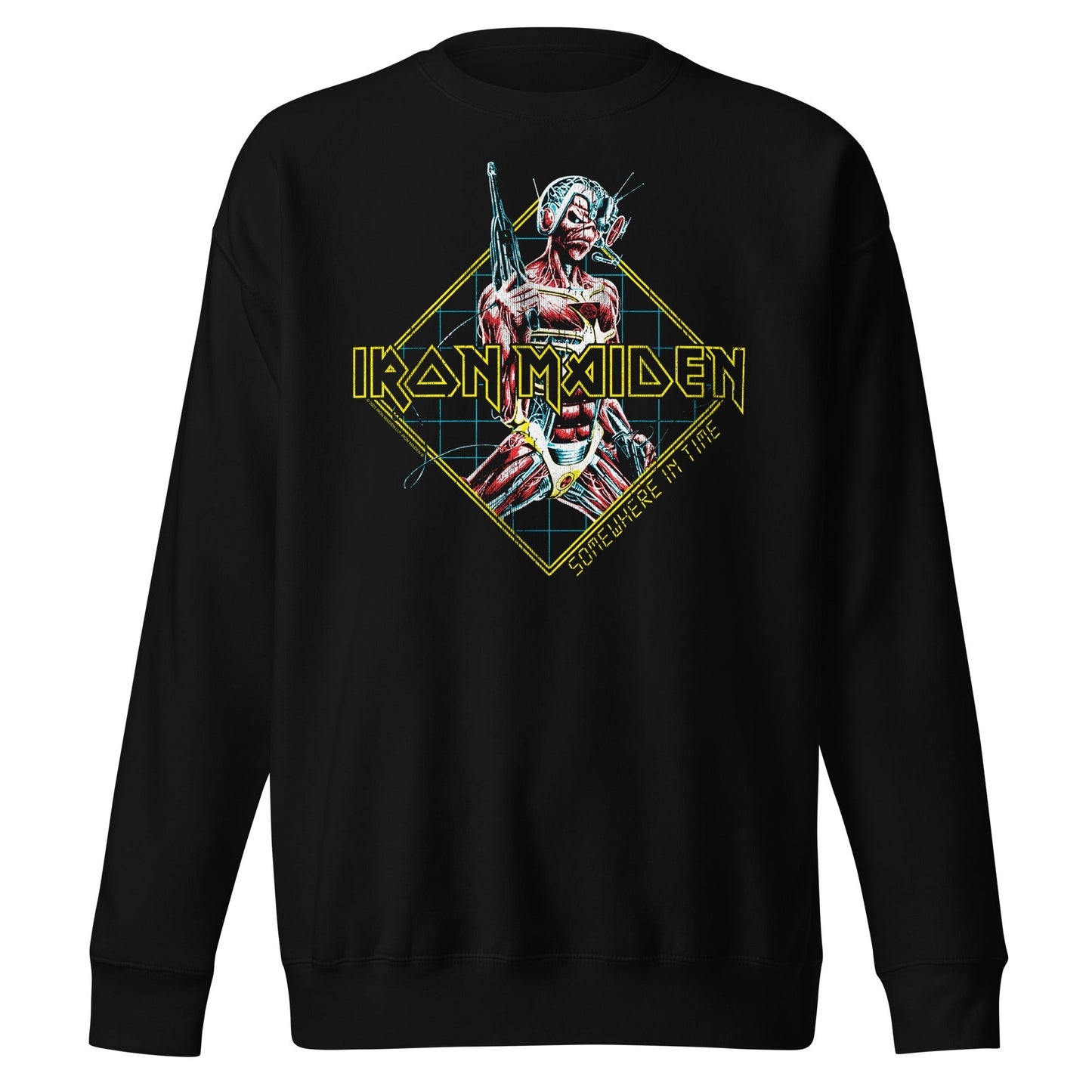 MERCHMOMENT Iron Maiden - Rhombus Sweatshirt [Apparel] - Rock Band Apparel