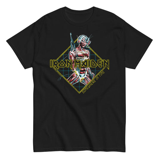 MerchMoment Iron Maiden - Rhombus T-Shirt [Apparel] Black