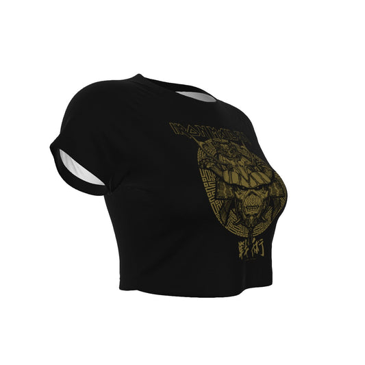 MERCHMOMENT Iron Maiden Senjutsu Women's Crop Top [Apparel] - Rock Band Apparel