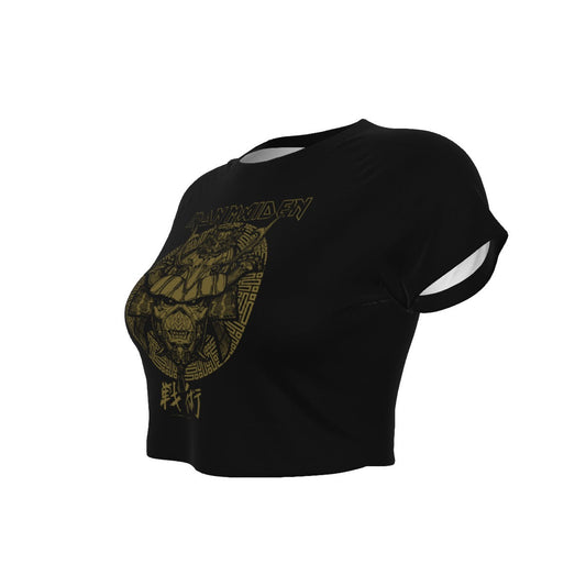 MERCHMOMENT Iron Maiden Senjutsu Women's Crop Top [Apparel] - Rock Band Apparel