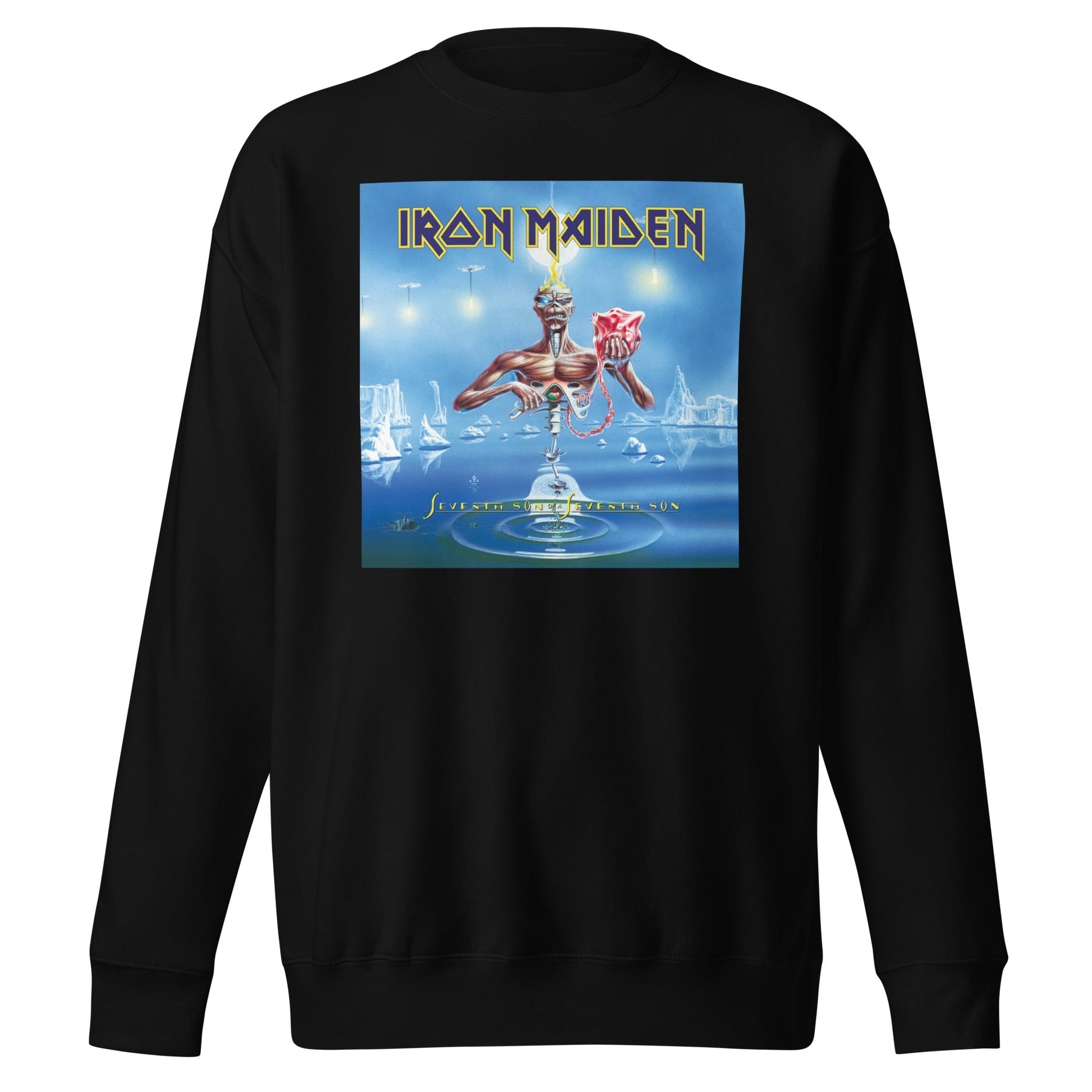 MERCHMOMENT Iron Maiden - Seventh Son of a Seventh Son Sweatshirt [Apparel] - Rock Band Apparel