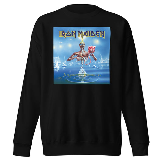MERCHMOMENT Iron Maiden - Seventh Son of a Seventh Son Sweatshirt [Apparel] - Rock Band Apparel