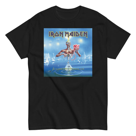 MerchMoment Iron Maiden - Seventh Son of a Seventh Son T-Shirt [Apparel] Black