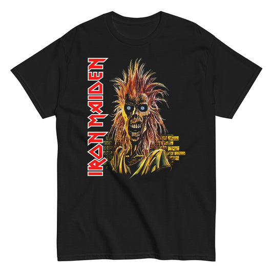 MERCHMOMENT Iron Maiden - Vertical Eddie T-Shirt [Apparel] - Rock Band Apparel