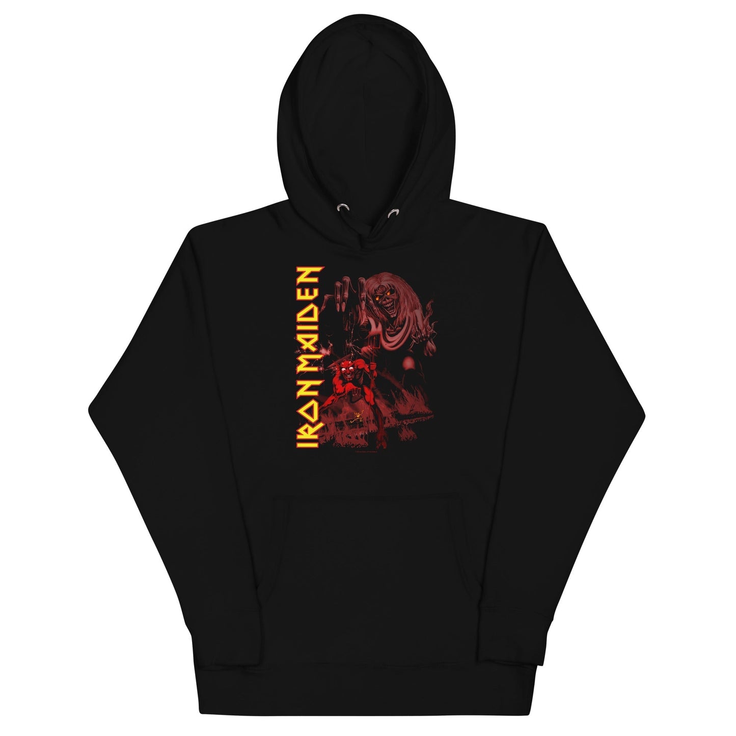 MerchMoment Iron Maiden - Vertical Hell Hoodie [Apparel] Black