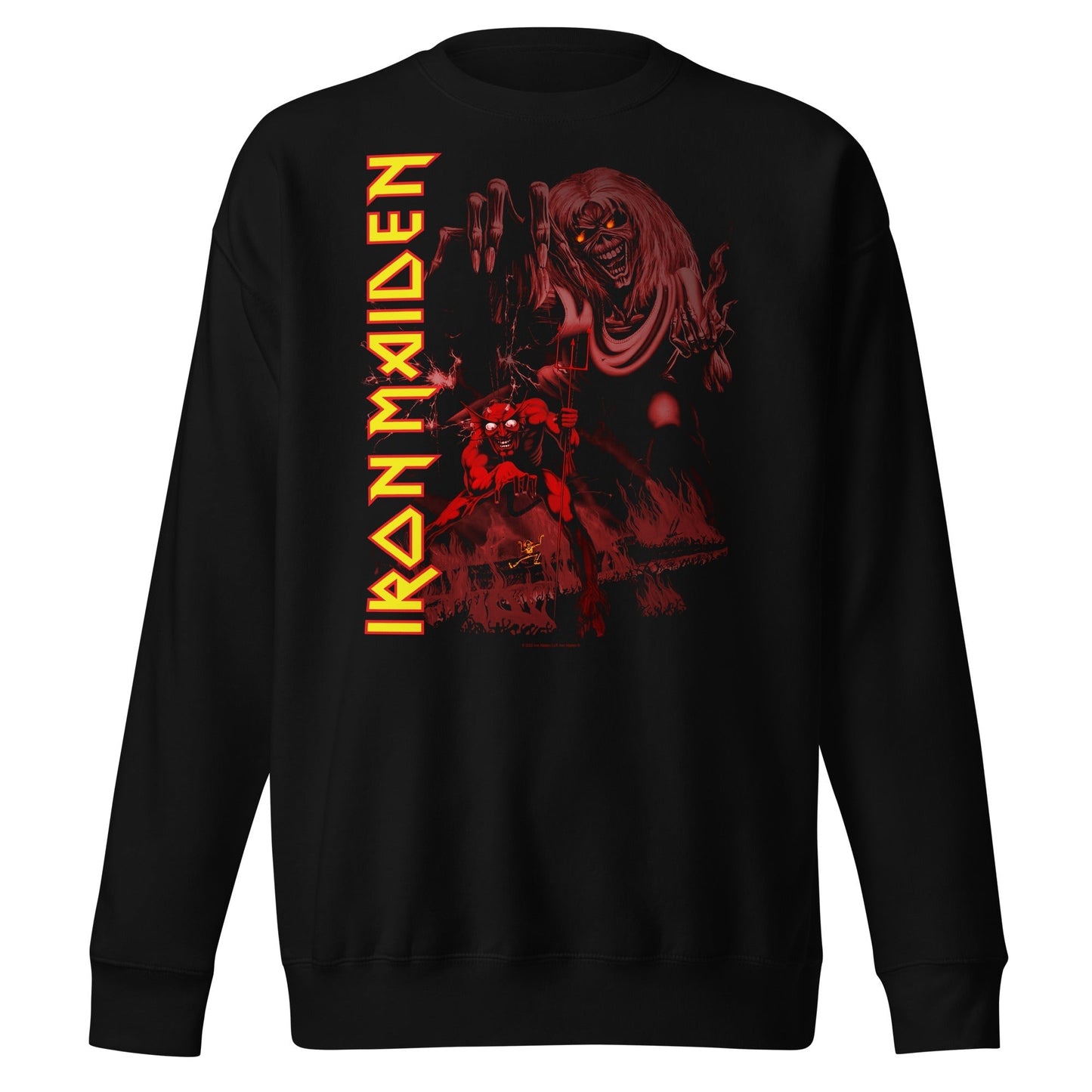 MerchMoment Iron Maiden - Vertical Hell Sweatshirt [Apparel] Black