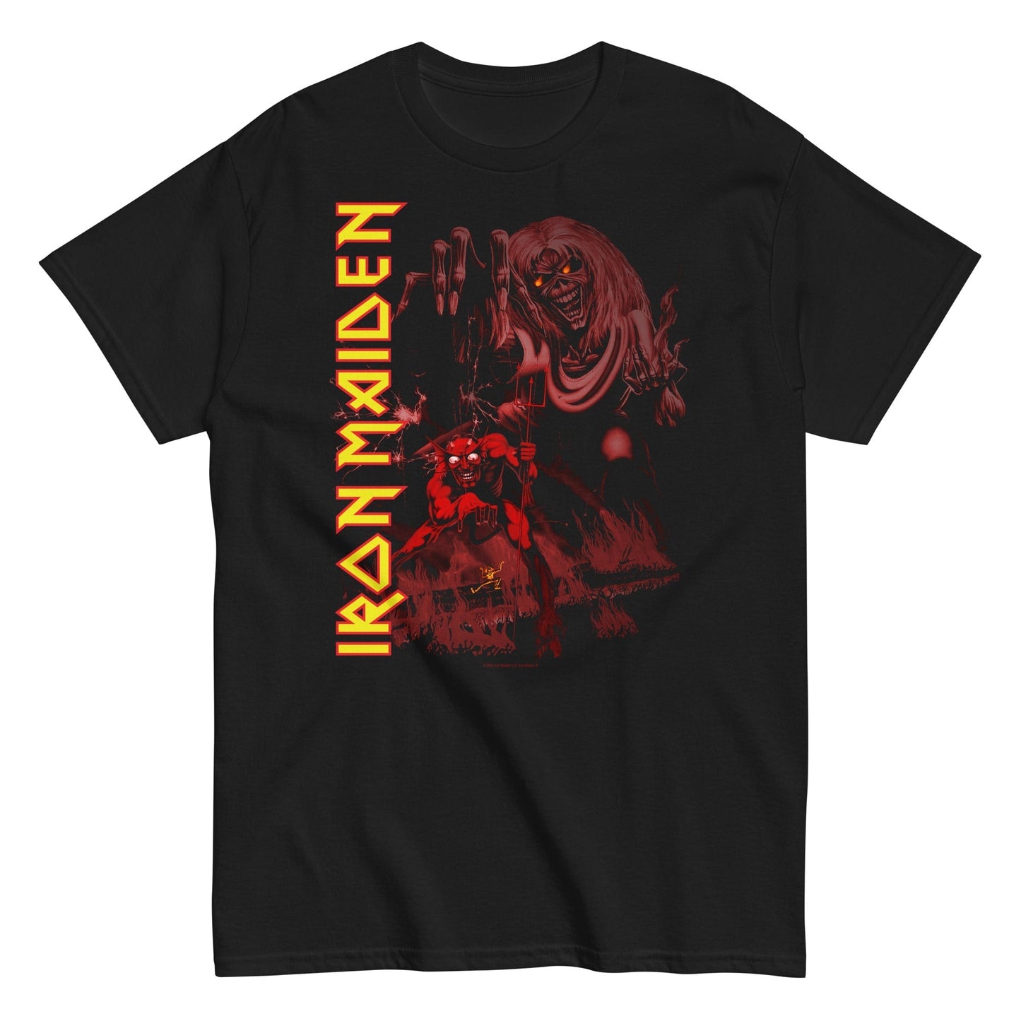 MERCHMOMENT Iron Maiden - Vertical Hell T-Shirt [Apparel] - Rock Band Apparel
