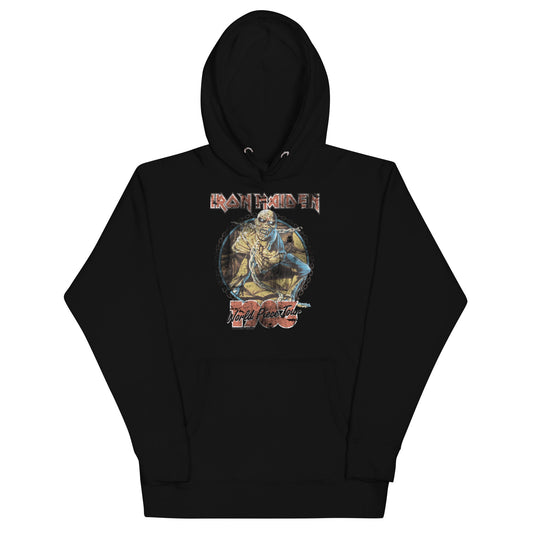 MerchMoment Iron Maiden - World Peace Tour Hoodie [Apparel] Black