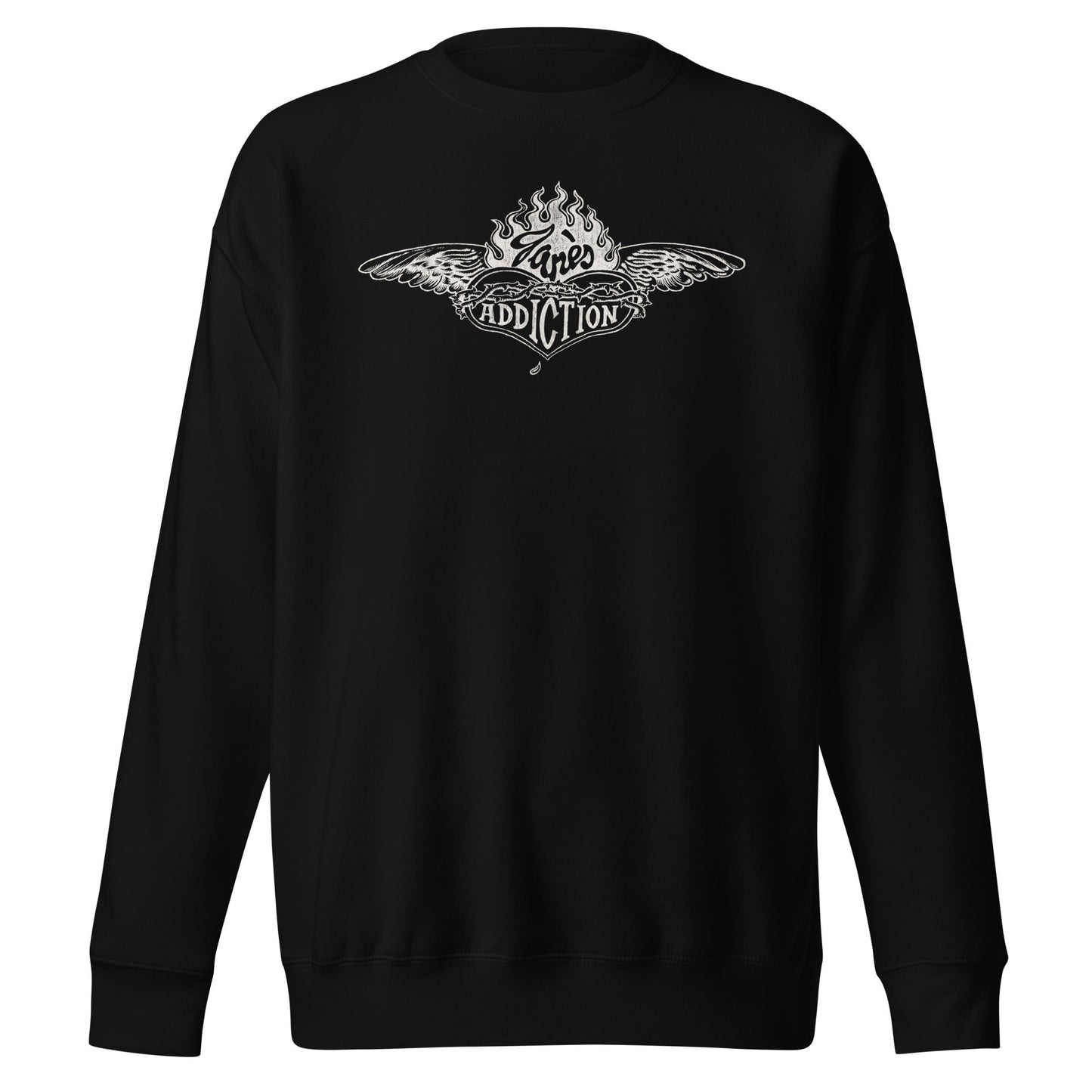 MerchMoment Jane's Addiction - Badge Logo Sweatshirt [Apparel] Black