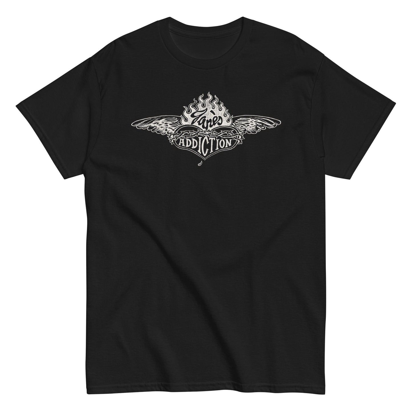 MERCHMOMENT Jane's Addiction - Badge Logo T-Shirt [Apparel] - Rock Band Apparel