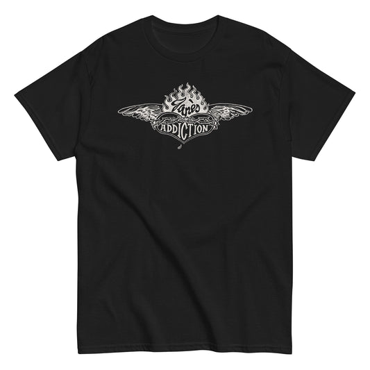 MERCHMOMENT Jane's Addiction - Badge Logo T-Shirt [Apparel] - Rock Band Apparel