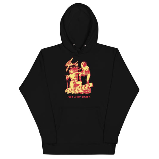 MERCHMOMENT Jane's Addiction - I-Itz M'My Party Hoodie [Apparel] - Rock Band Apparel