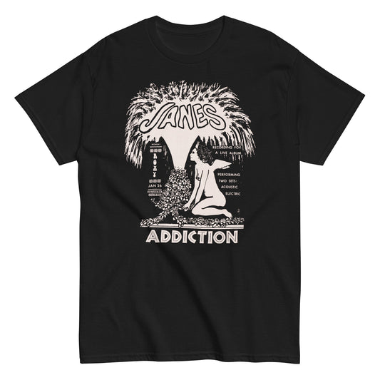 MERCHMOMENT Jane's Addiction - Roxy Live T-Shirt [Apparel] - Rock Band Apparel