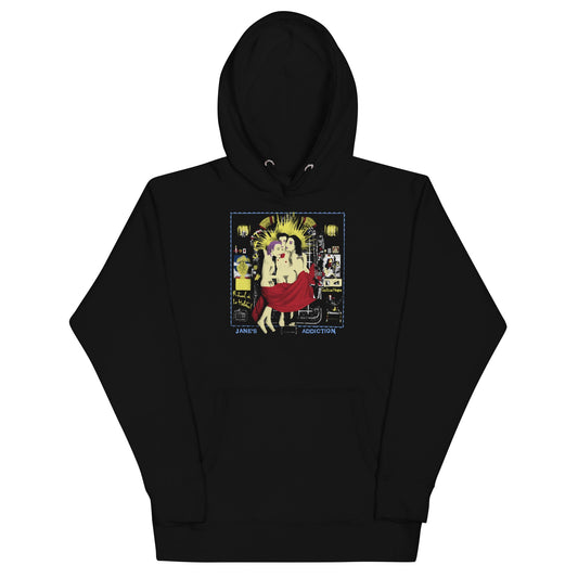 MERCHMOMENT Jane's Addiction - Three Ladies Hoodie [Apparel] - Rock Band Apparel