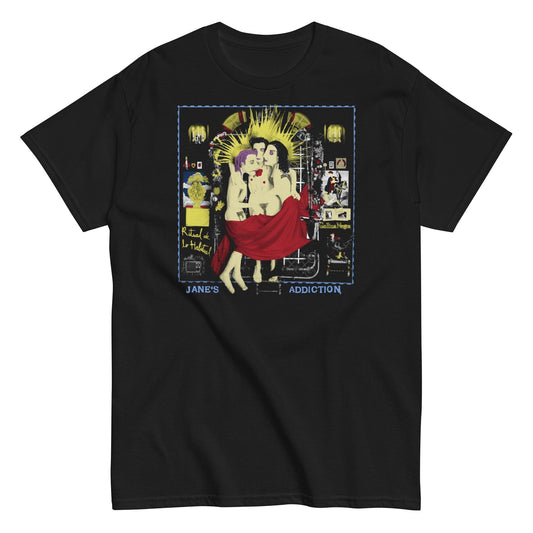 MerchMoment Jane's Addiction - Three Ladies T-Shirt [Apparel] Black