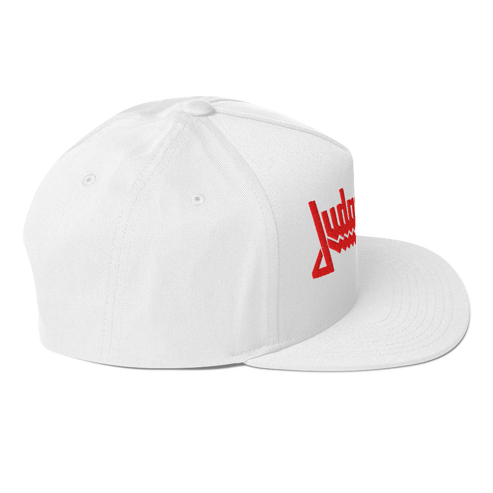 MERCHMOMENT Judas Priest Electric Logo Embroidered Snapback Hat [Hat] - Rock Band Apparel