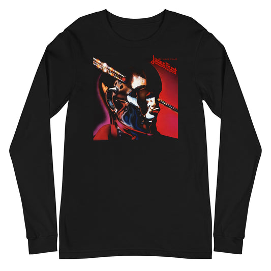 MERCHMOMENT Judas Priest - Racing Downhill Long Sleeve T-Shirt [Apparel] - Rock Band Apparel