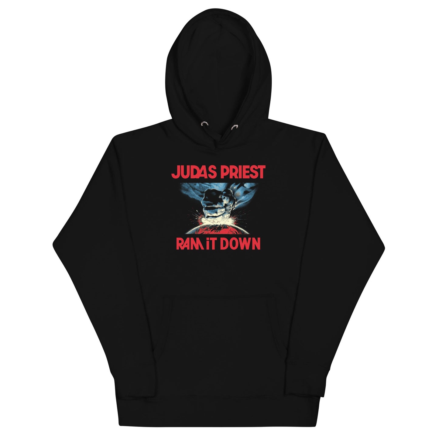 MerchMoment Judas Priest - Ram Bigger Hoodie [Apparel] Black