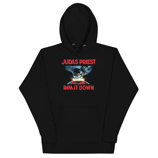 MerchMoment Judas Priest - Ram Bigger Hoodie [Apparel] Black