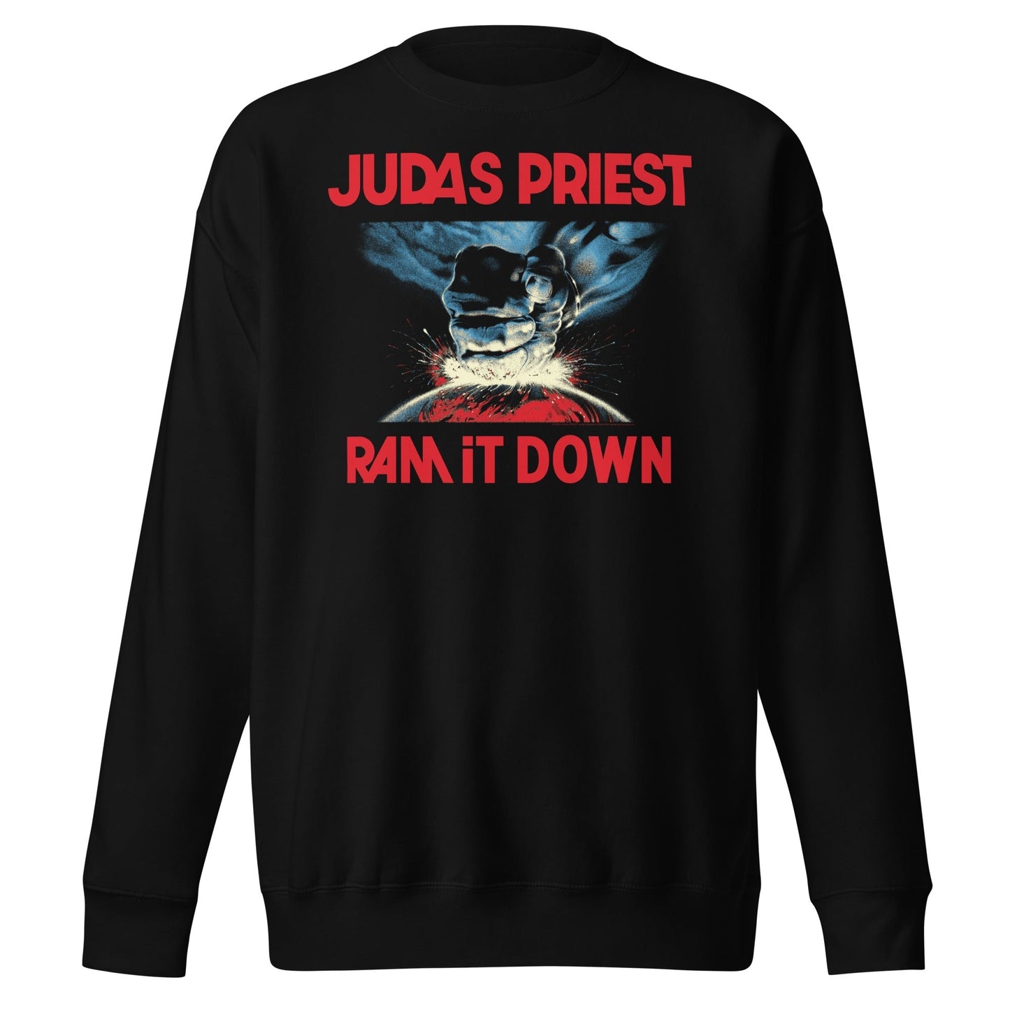 MERCHMOMENT Judas Priest - Ram Bigger Sweatshirt [Apparel] - Rock Band Apparel