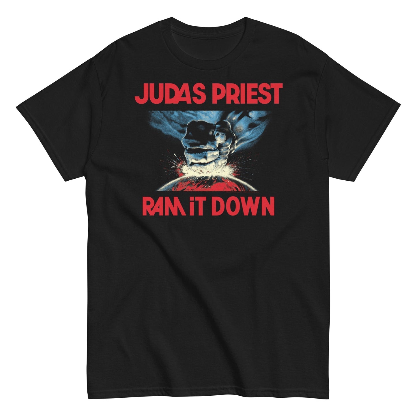 MerchMoment Judas Priest - Ram Bigger T-Shirt [Apparel] Black