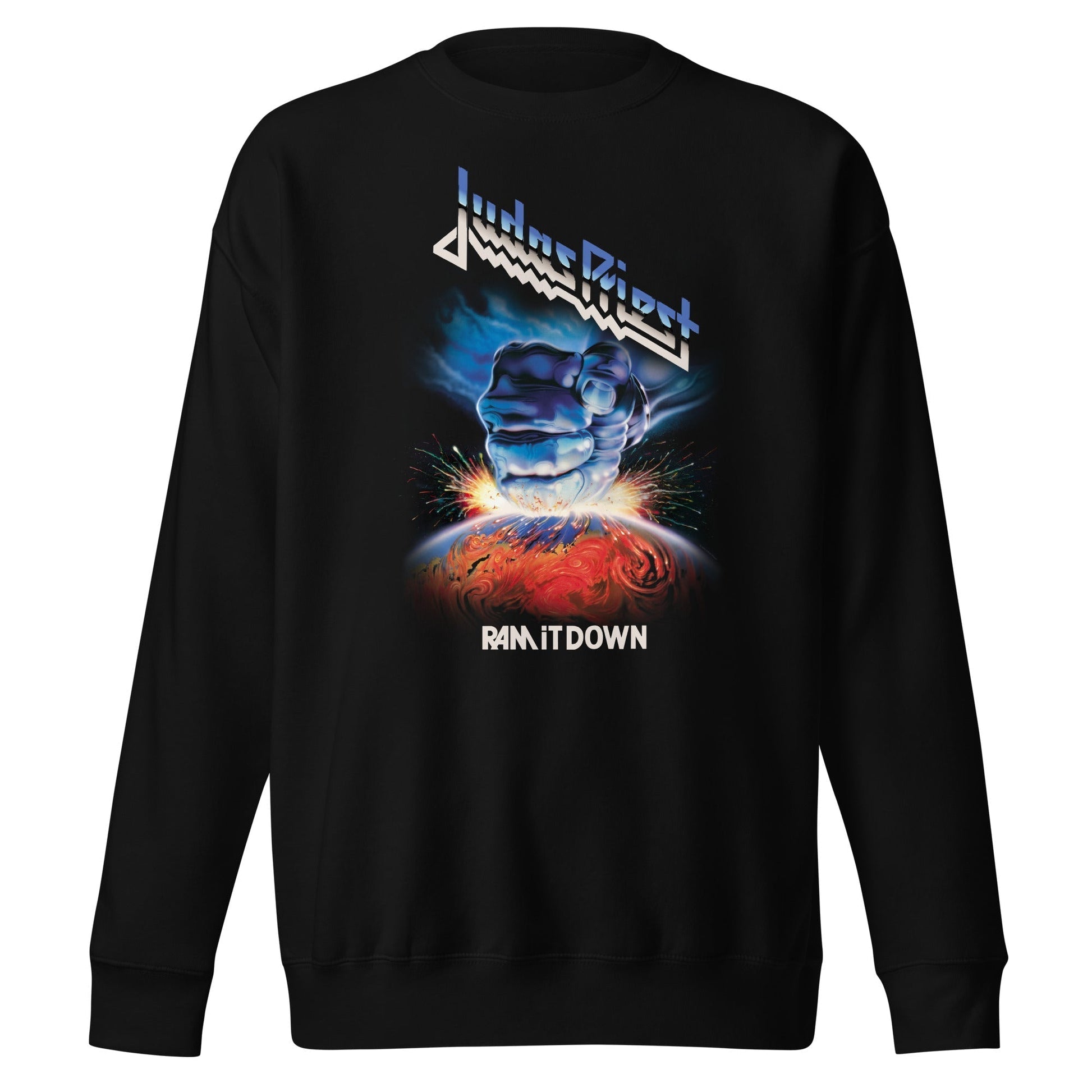 MerchMoment Judas Priest - Ram It Down Sweatshirt [Apparel] Black