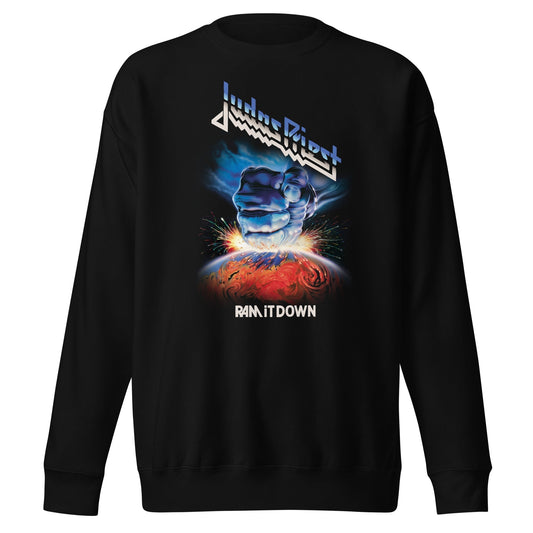 MERCHMOMENT Judas Priest - Ram It Down Sweatshirt [Apparel] - Rock Band Apparel