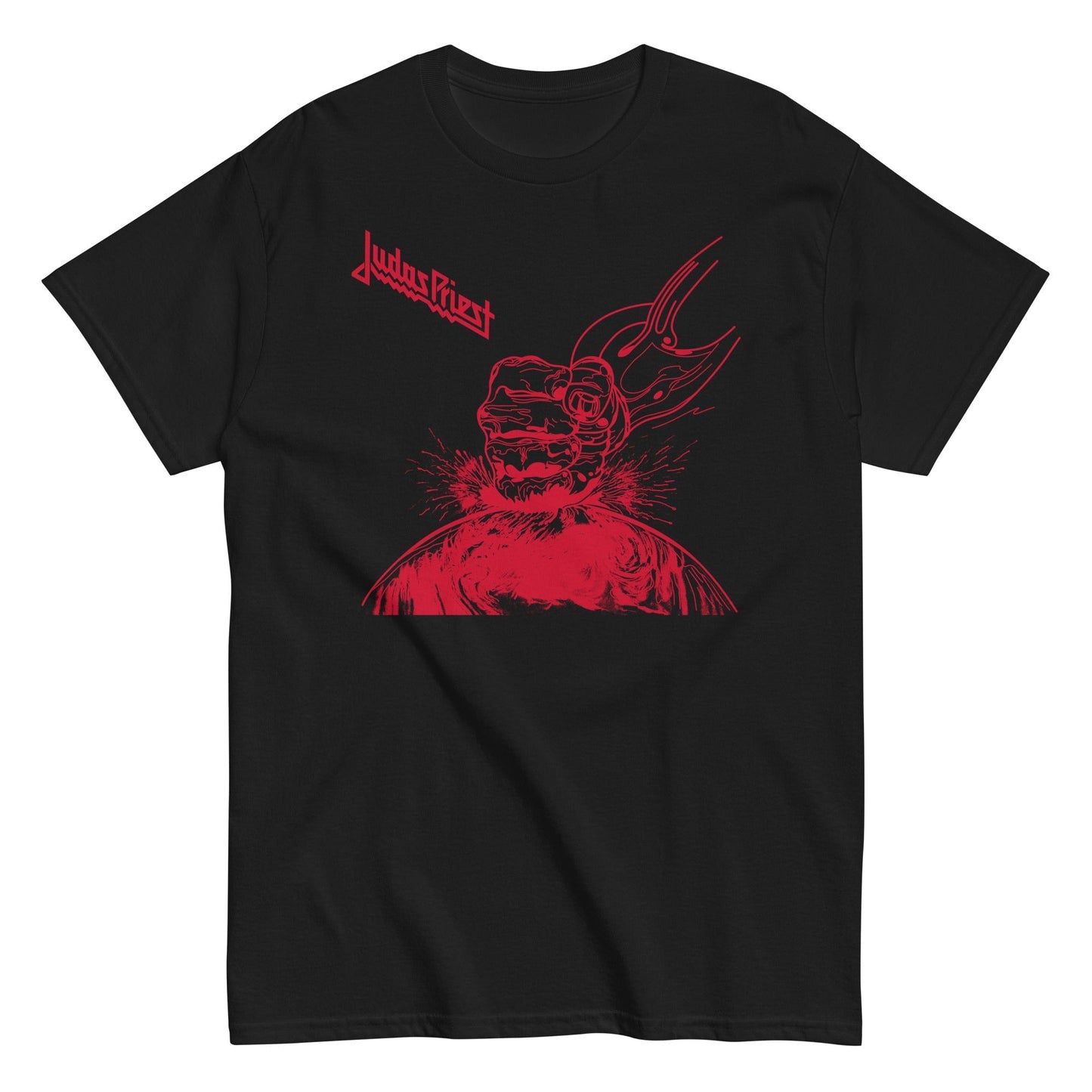 MerchMoment Judas Priest - Red Dream T-Shirt [Apparel] Black