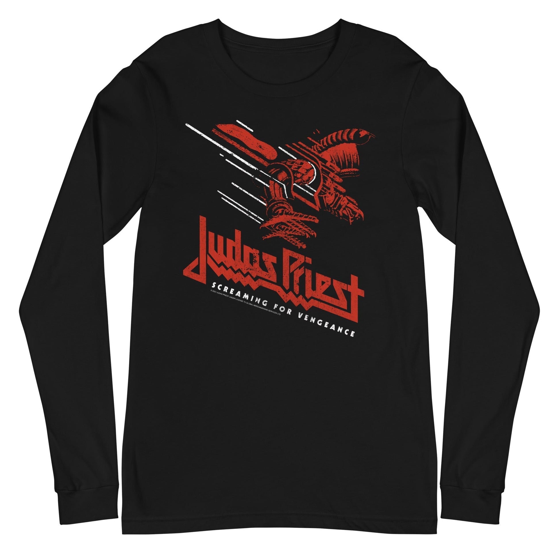 MerchMoment Judas Priest - Screaming for Vengeance Long Sleeve T-Shirt [Apparel] Black